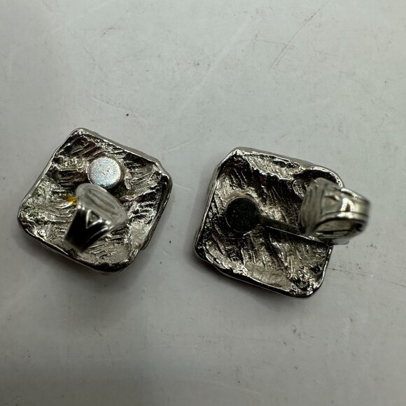 Cato Nickel-Free Clip-On Earrings - Picture 3 of 4